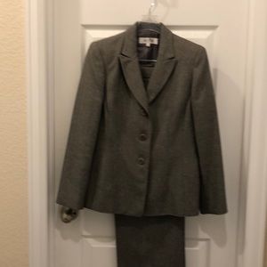 Beautiful charcoal grey pants suit